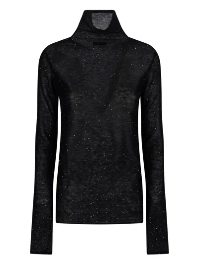 Pinko Long-sleeved Turtleneck Top