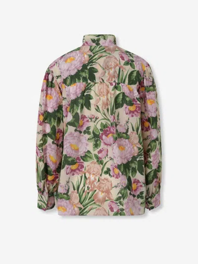 Chloé Floral Blouse In Multi