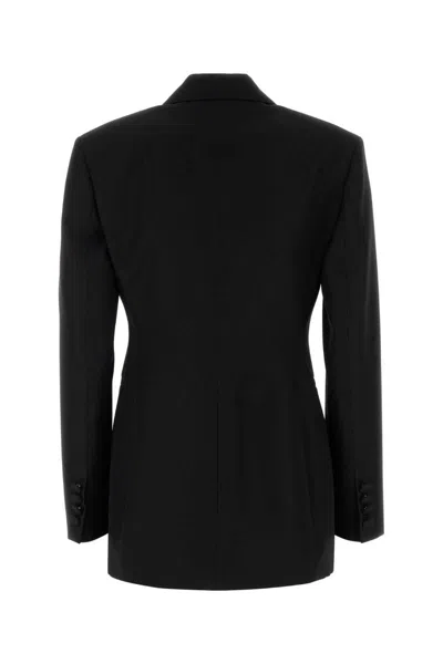 Blumarine Jackets And Vests In Black