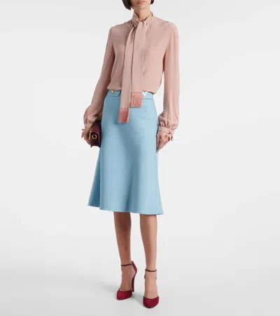Valentino Skirt A-line Silhouette Front Pockets