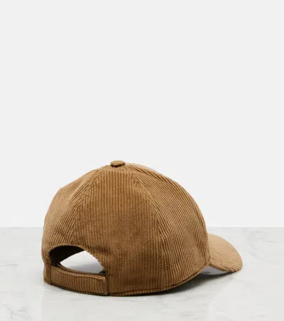 Miu Miu Cotton Velvet Baseball Cap