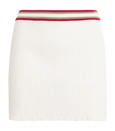 Alessandra Rich Merino Mini Skirt