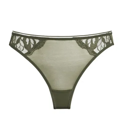 Maison Lejaby Sin Tanga Thong In Green