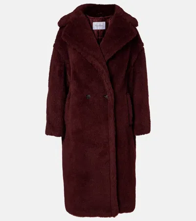 Max Mara Teddy Bear Alpaca Wool, Wool, And Silk Coat
