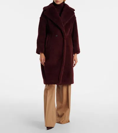 Max Mara Teddy Bear Alpaca Wool, Wool, And Silk Coat