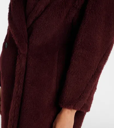 Max Mara Teddy Bear Alpaca Wool, Wool, And Silk Coat