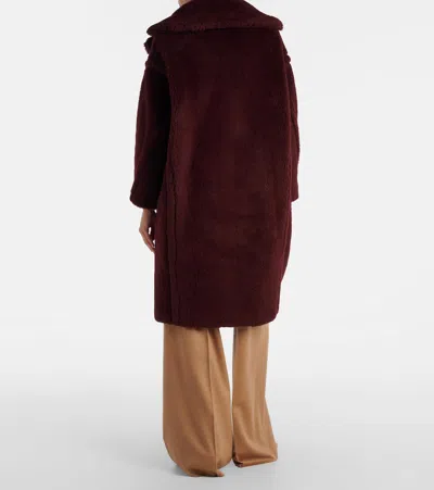 Max Mara Teddy Bear Alpaca Wool, Wool, And Silk Coat