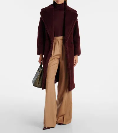 Max Mara Teddy Bear Alpaca Wool, Wool, And Silk Coat
