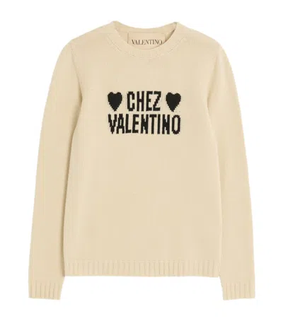 Valentino Chez  Wool Sweater