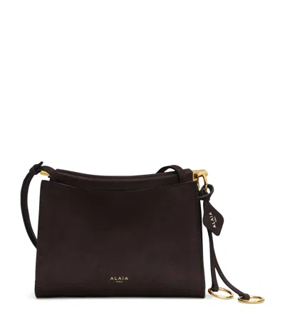 Alaïa Small Leather Le Quick Square Shoulder Bag