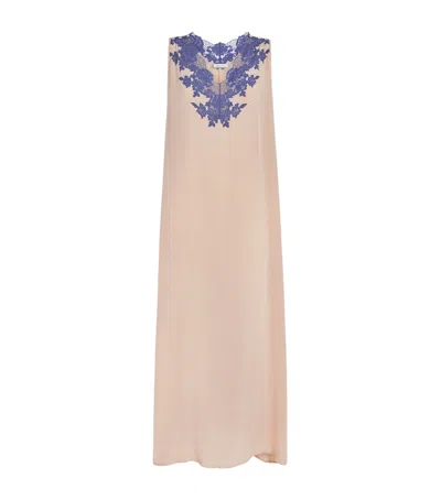 Bocan Lace-trim Slip Dress