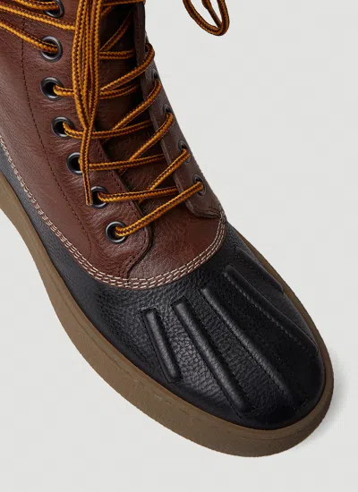 Moncler 8  Palm Angels Men X Tod's Winter Boots In Multi