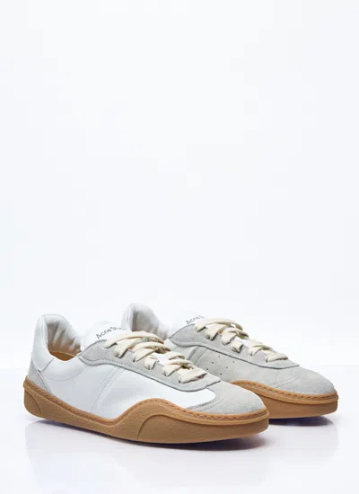 Acne Studios Lace-up Sneakers In White