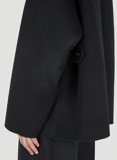 Acne Studios Crinkled Lambskin Jacket In Black