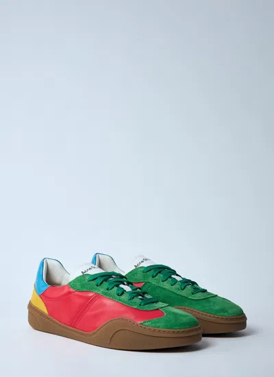 Acne Studios Men Leather Low-top Sneakers