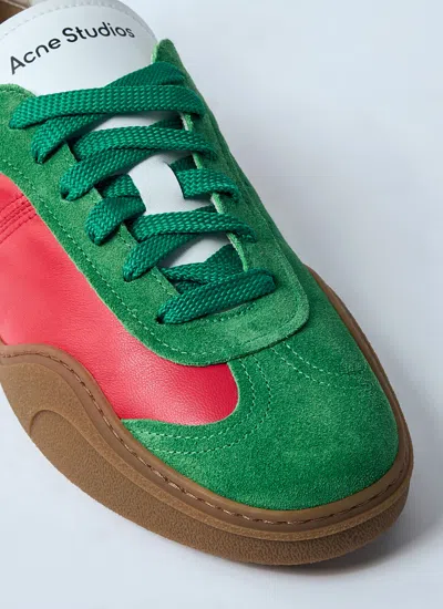 Acne Studios Men Leather Low-top Sneakers