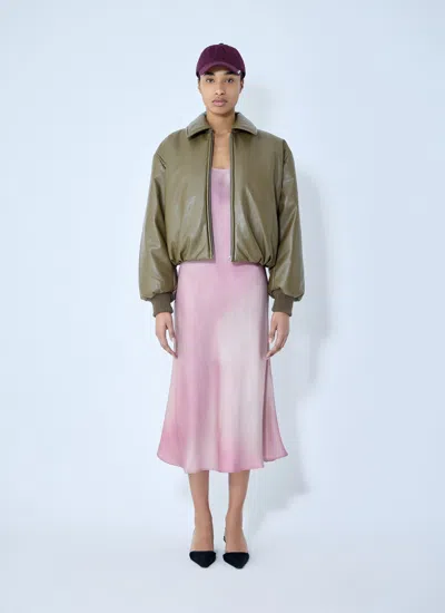 Acne Studios Women Coated Bomber Jacket