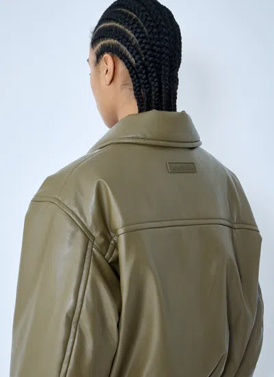 Acne Studios Women Coated Bomber Jacket