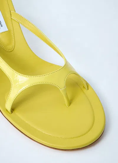 Acne Studios Women Leather Heel Sandals