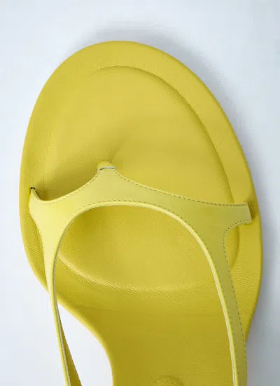 Acne Studios Women Leather Heel Sandals