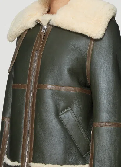Acne Studios Women Long Raf Shearling Jacket
