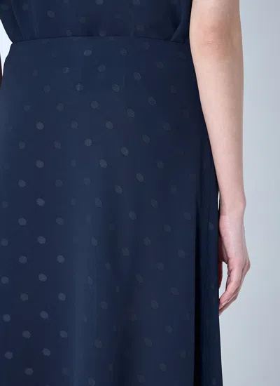 Acne Studios Iranee Polka Dot Georgette Skirt