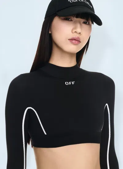 Acne Studios Women Stamp Seamless Crop Top