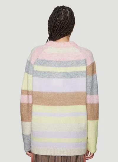 Acne Studios Women Striped Kalbah Knit In Multi