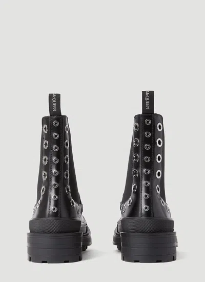 Alexander Mcqueen Alexander Mc Queen Tread Slick Leather Chelsea Boots
