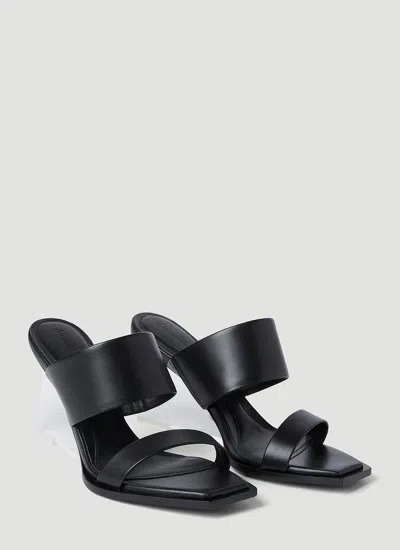 Alexander Mcqueen Women Shard High Heel Sandals In Black