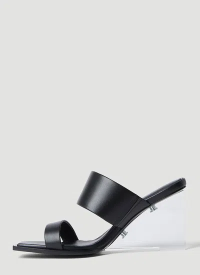Alexander Mcqueen Women Shard High Heel Sandals In Black
