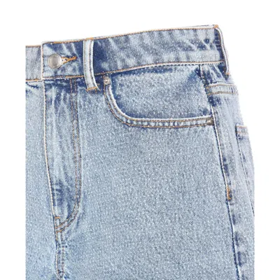 Alexander Wang Women Crystal Shorts In Blue