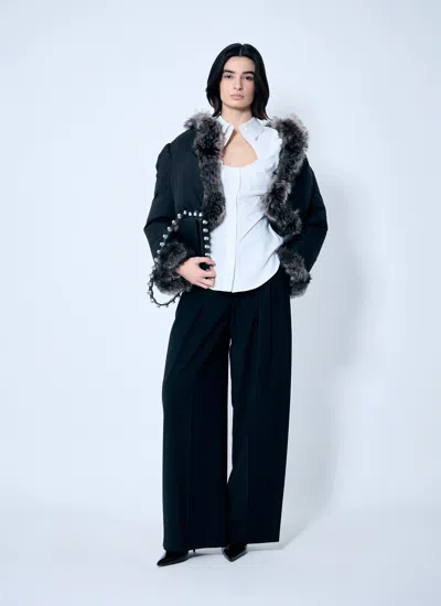 Alexander Wang Women Deconstructed Button-down Shirt In White