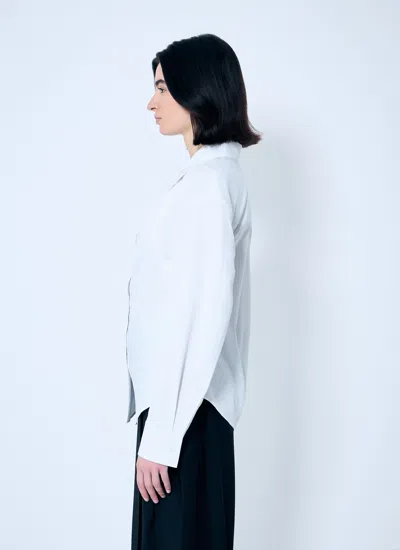 Alexander Wang Women Deconstructed Button-down Shirt In White