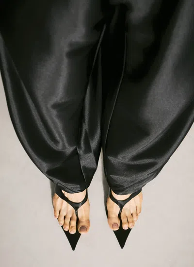 Alexander Wang Women Irina Pointy Toe Sandals In Black