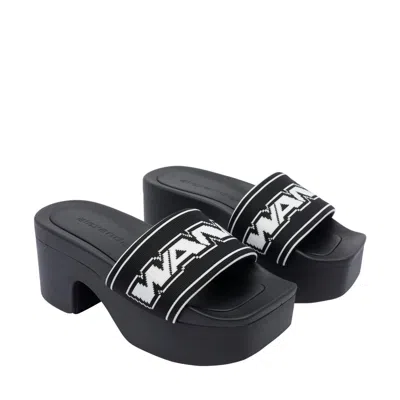 Alexander Wang Chinelas - Negro In Black