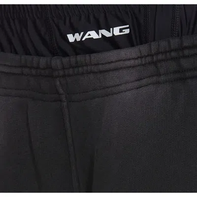 Alexander Wang Women Logo Pre Styled Biker Shorts Pants In Black