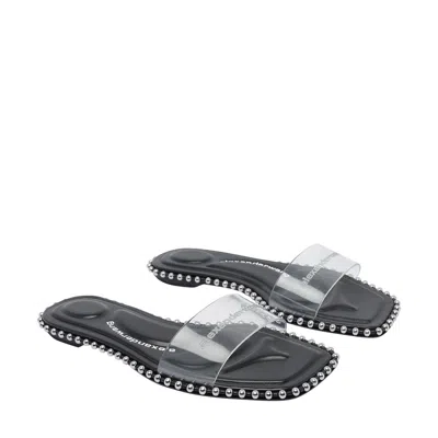 Alexander Wang Nia Ballchain Flat Sandals