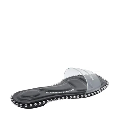 Alexander Wang Nia Ballchain Flat Sandals
