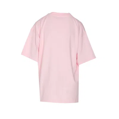 Alexander Wang Women Oversize Logo T-shirt In Pink