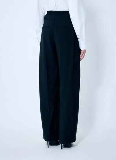 Alexander Wang Women Pleated Pants With Boxer Waistband