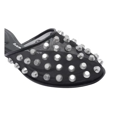 Alexander Wang Rhodes Stud-embellished Mesh Ballet Flats