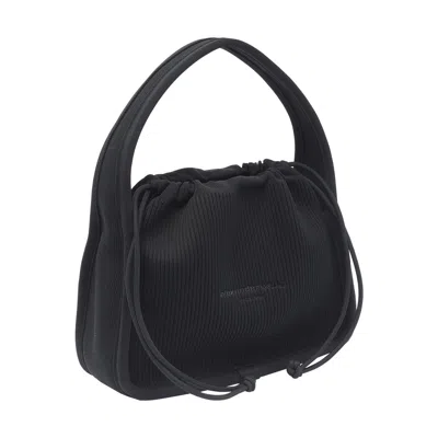 Alexander Wang Ryan Large Bag In Ribbed Knit