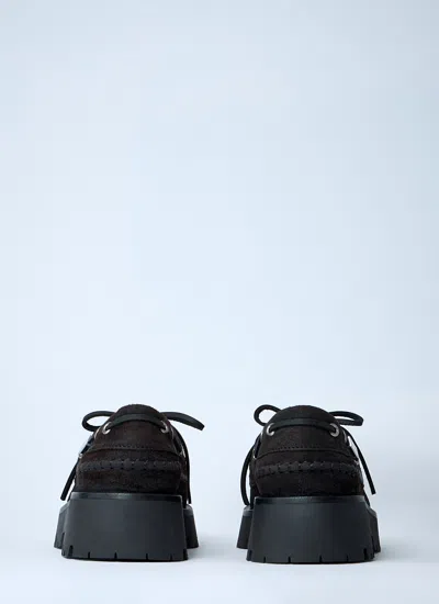 Alexander Wang Women Suede Carson Boat Loafers