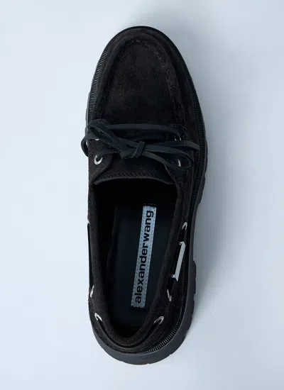 Alexander Wang Women Suede Carson Boat Loafers