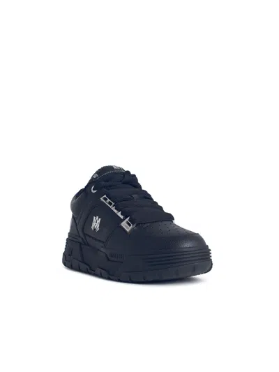 Amiri Men Black Sneakers With Logo Patch On The Side And Logo Lettering On The Rear In Leather Man