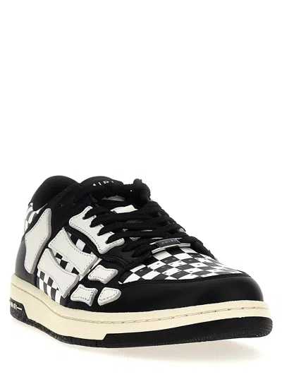 Amiri Checkered Skel Top Low Sneakers