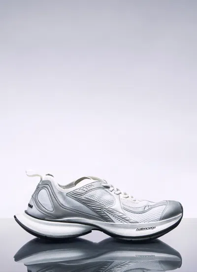 Balenciaga White And Silver Sneaker Circuit