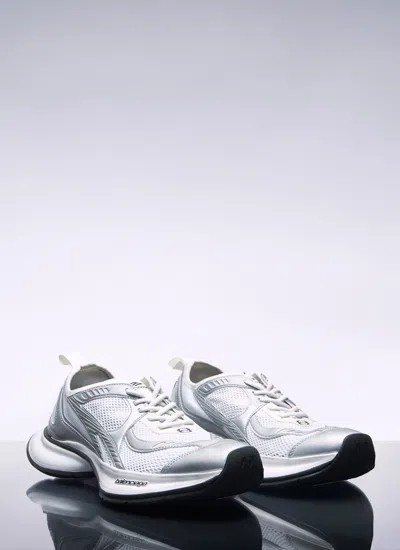 Balenciaga White And Silver Sneaker Circuit