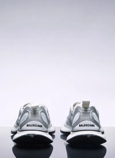 Balenciaga White And Silver Sneaker Circuit